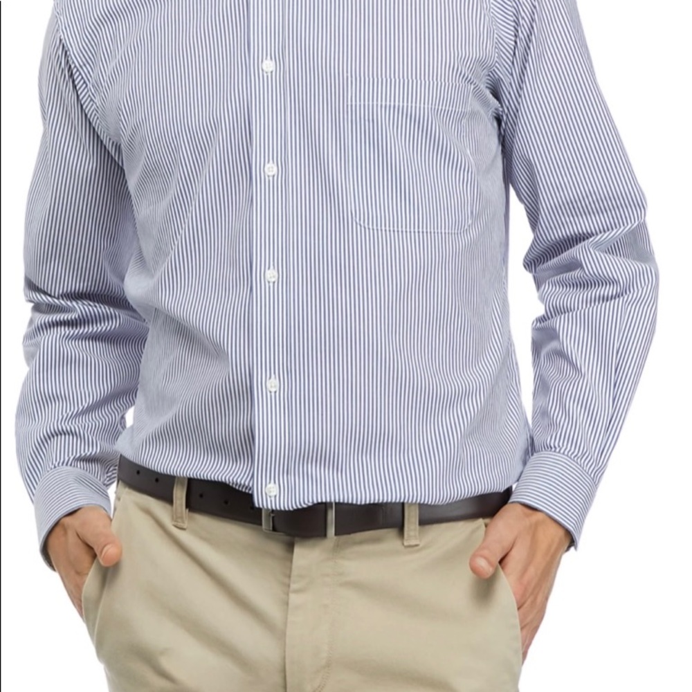 Men’s Izod button down dress shirt, size RT, reg.20; 35,36 T
